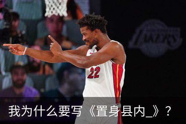 我为什么要写《置身县内 》？